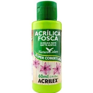 TINTA ACRILICA FOSCA 60ML 802/VERDE MACA - UN