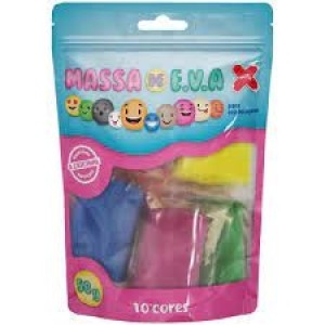 MASSA EVA  50G  10 CORES MAKE + - PC