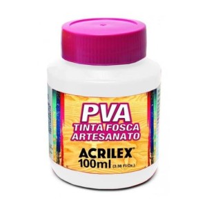 TINTA PLASTICA 100ML 519/BRANCA - UN