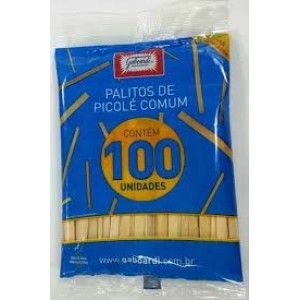 PALITO SORVETE QUADRADO 100U GABOARDI - PC